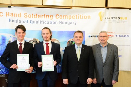 A forrasztás királyai - a Széchenyi két diákja hozta el az első két helyet a neves versenyről